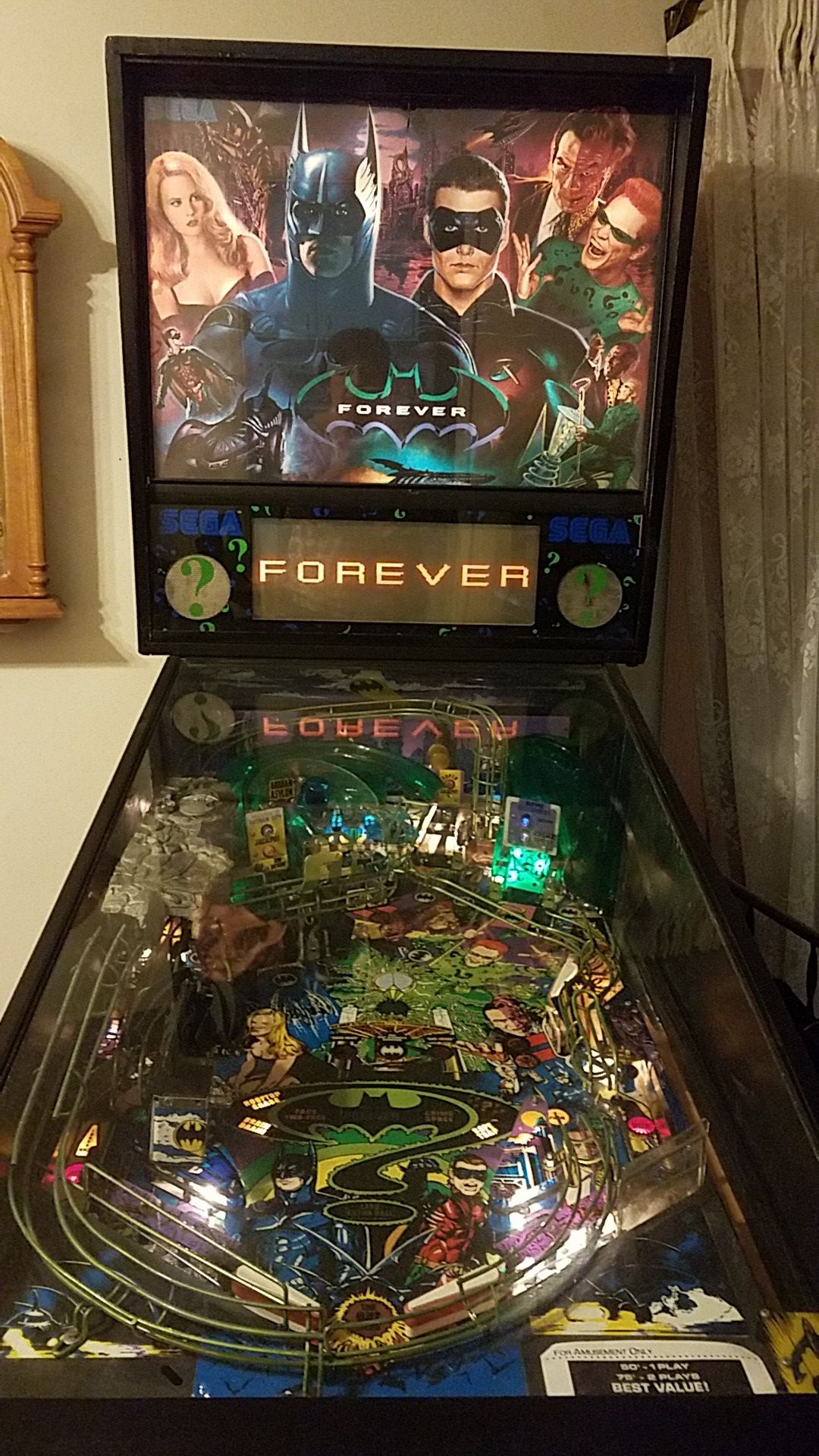 Batman Forever Pinball Machine