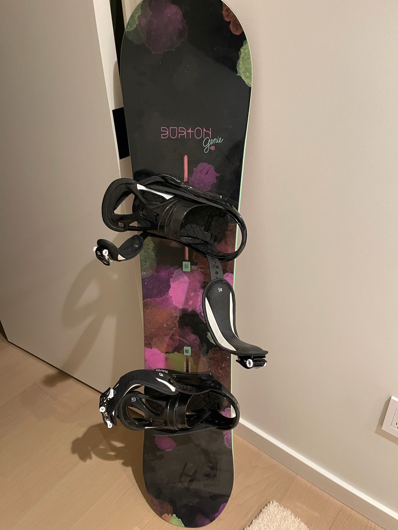 burton genie snowboard bindings Men's Genesis Re:Flex Bindings, White / M firm flex bridges the gap between tweakability and precise turning confidence BURTON GENIE