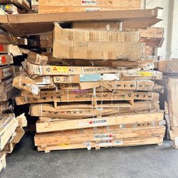 MSDC6076-MBL  Frameless Shower Doors 56-60" Width x 76"Height with 3/8"(10mm) Clear Tempered Glass in Matte Black Finish