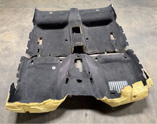 BMW e46 M3 330ci 325ci CONVERTIBLE BLACK FLOOR CARPET