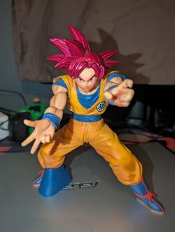SSGod Goku, Banpresto, 8 Inch