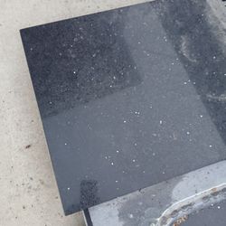 Sparkling Black Quartz Countertop 