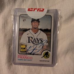 Wander Franco Real One Auto