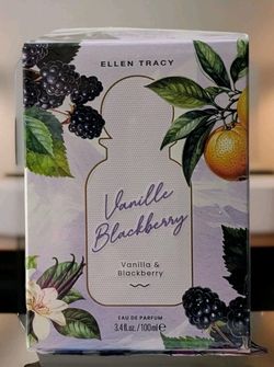 Ellen Tracy VANILLA BLACKBERRY Perfume 3.4floz/100ml NEW! Authentic