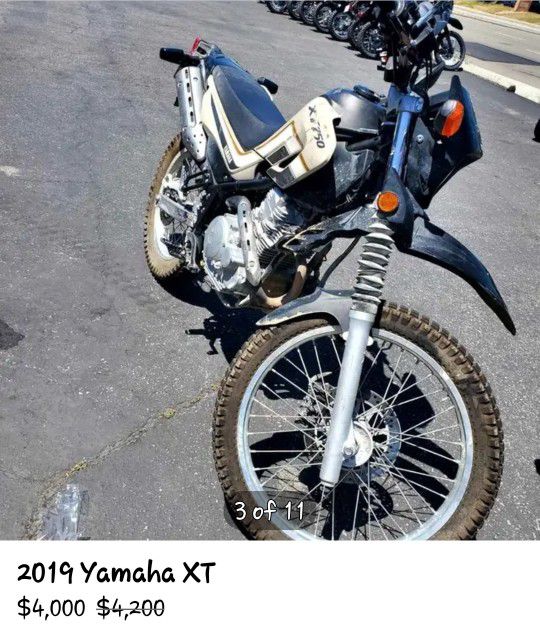 2019 Yamaha Xt250