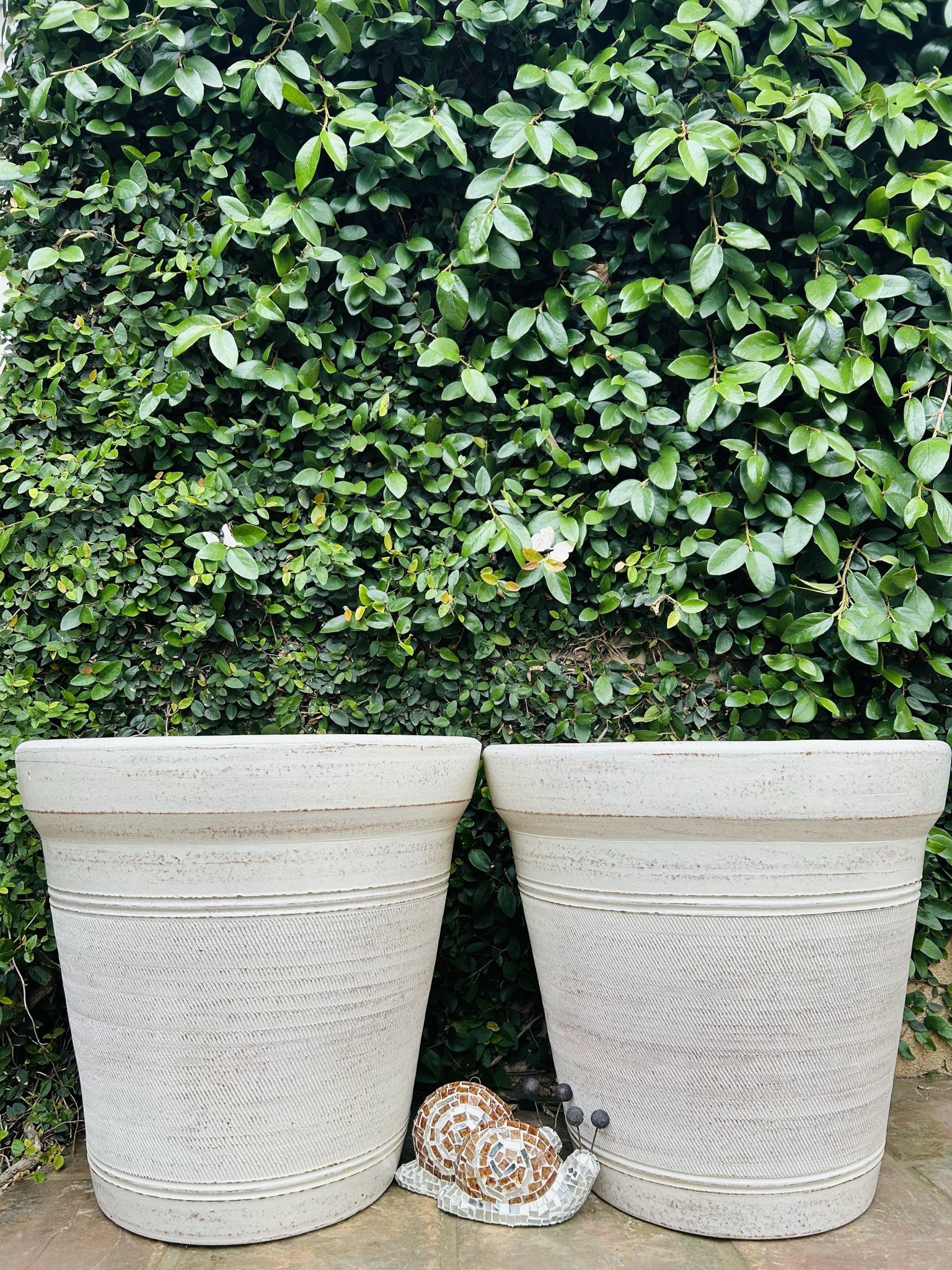 Set of 2 Extra Large Vase Pot Planters