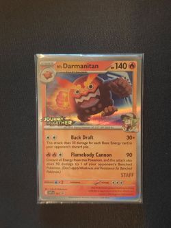 Journey together STAFF promo set sealed (4 cards)