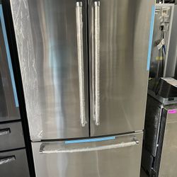 Kitchen Aid French Door In Stainless Steel Counter Depth Used