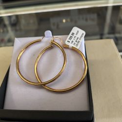 10k Gold Hope Earing 12 Grams Layaway Available 10%dwon If You Interested Please Make Sure You Ask For Maribel Thank You 