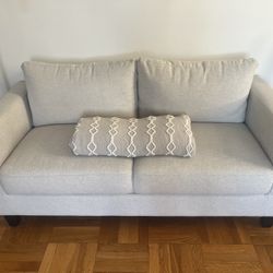 Light Grey Couch/Sofa Lightly Used Great Condition