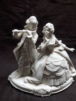 Antique Porcelain Double Figurine by Gräfenthal