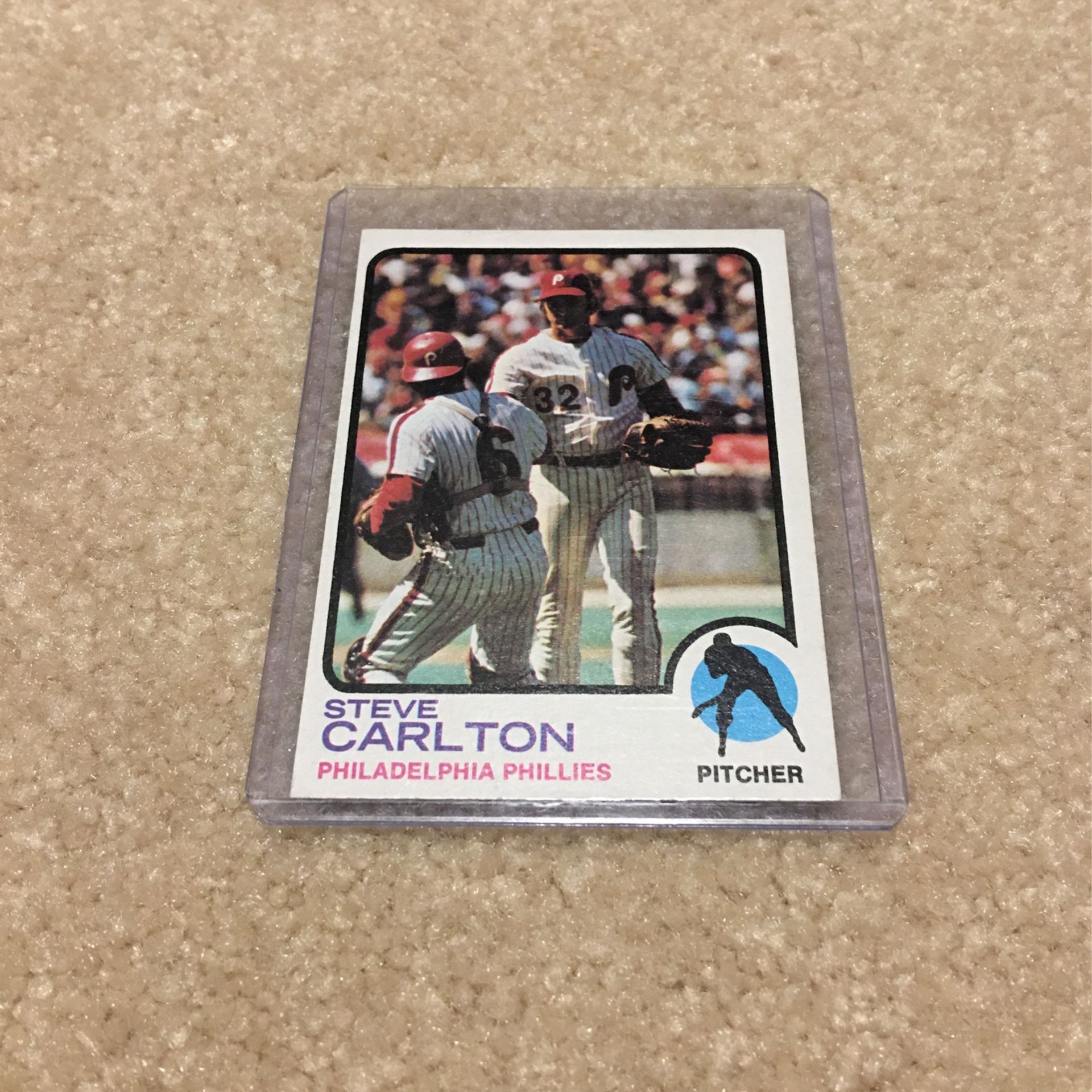 Sharp 1973 Steve Carlton Baseball Card