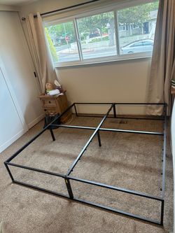 King bed frame