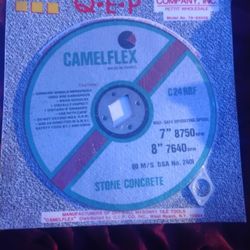 Camelflex 7" 8750rpm Or 8" 7640rpm Stone Concrete Cutter