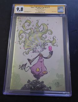Zawa + The Belly Of The Beast #1 CGC 9.8 signed by Skottie Young