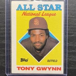 1987 Topps All-Star Tony Gywnn Baseball Card #402