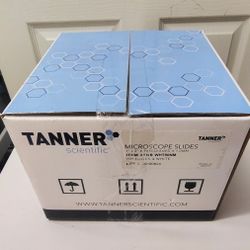 Tanner Scientific Microscope Slides Brand New 16 Pack Of 72 Each