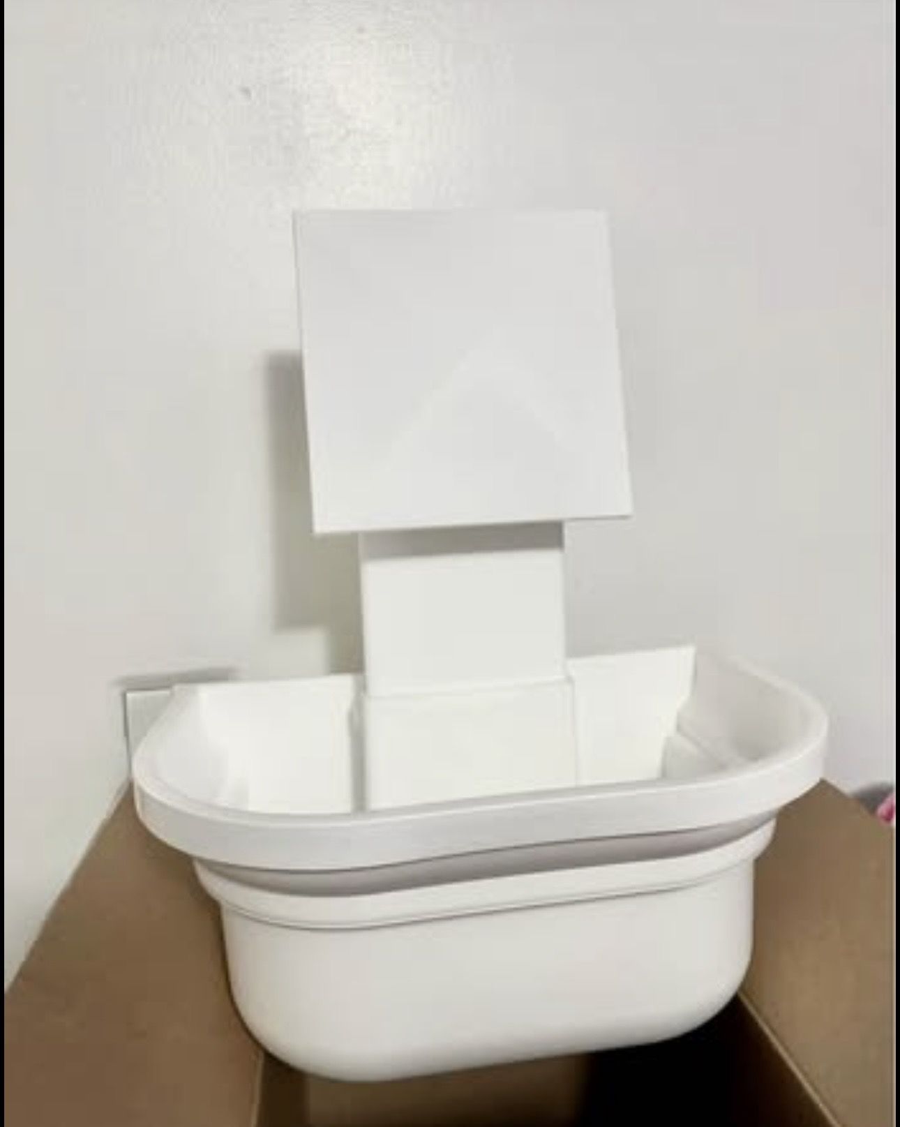 White Fence Post Planter – Brand New – Outdoor PVC Planter