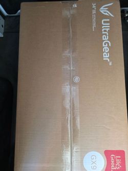 34GX900A-B 34-Inch Ultragear WQHD (3440 x 1440) OLED Curved Gaming Monitor, 240Hz, 0.03ms, NVIDIA G-Sync, VESA DisplayHDR True Black 400, HDMI 2.1, Di