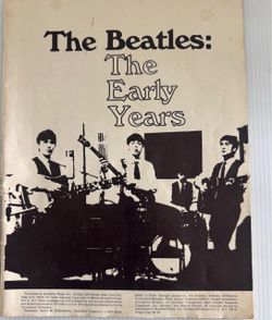 The Beatles The Early Years Collector’s Issue Booklet