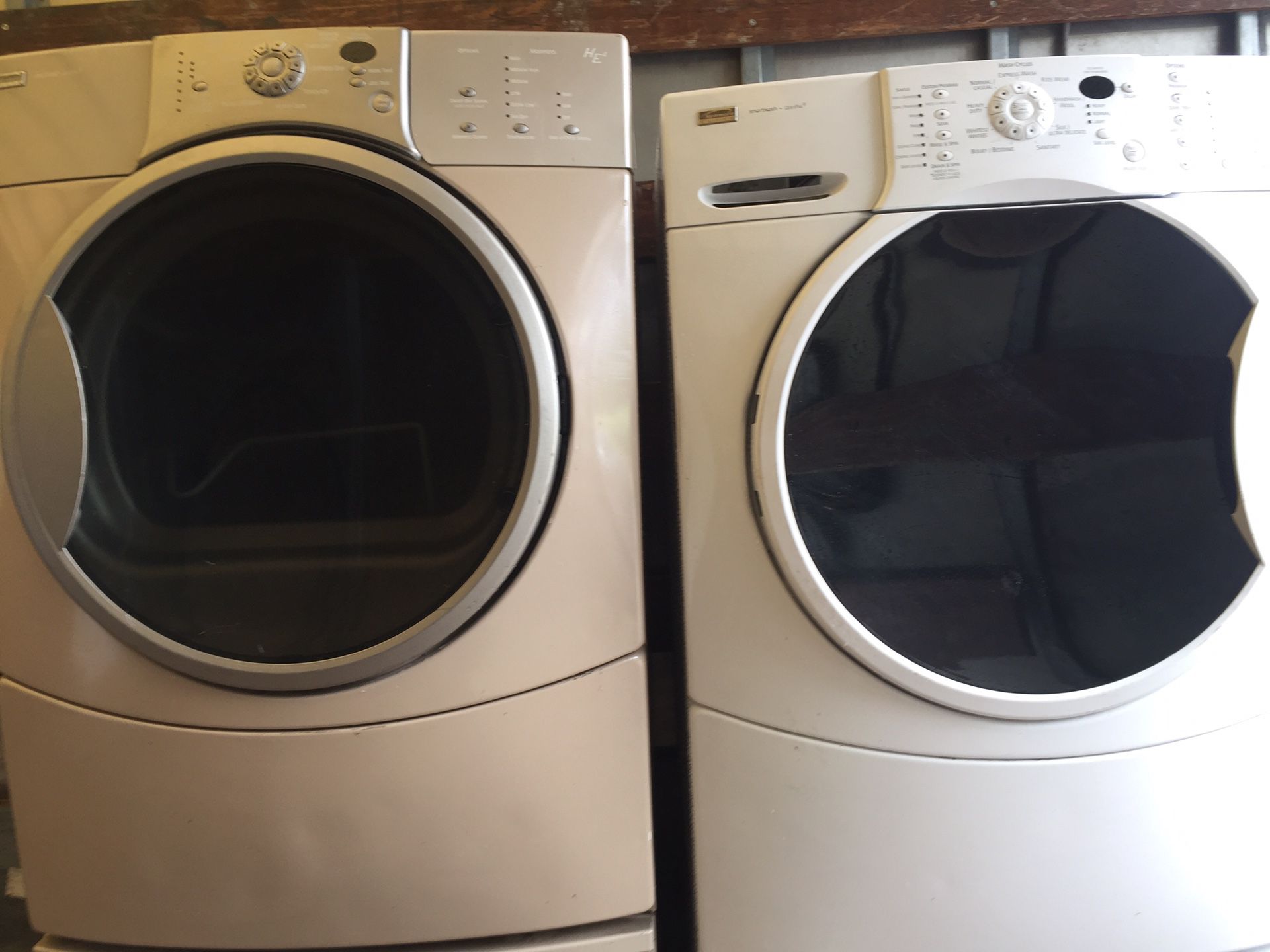 Kenmore elite extra large capacity front load washer and dryer set DELIVERY