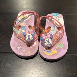 Disney Store Minnie Mouse Sandals Size 8C
