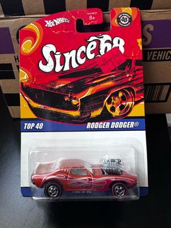 Hot Wheels 40th Anniversary Rodger Dodger Top 40