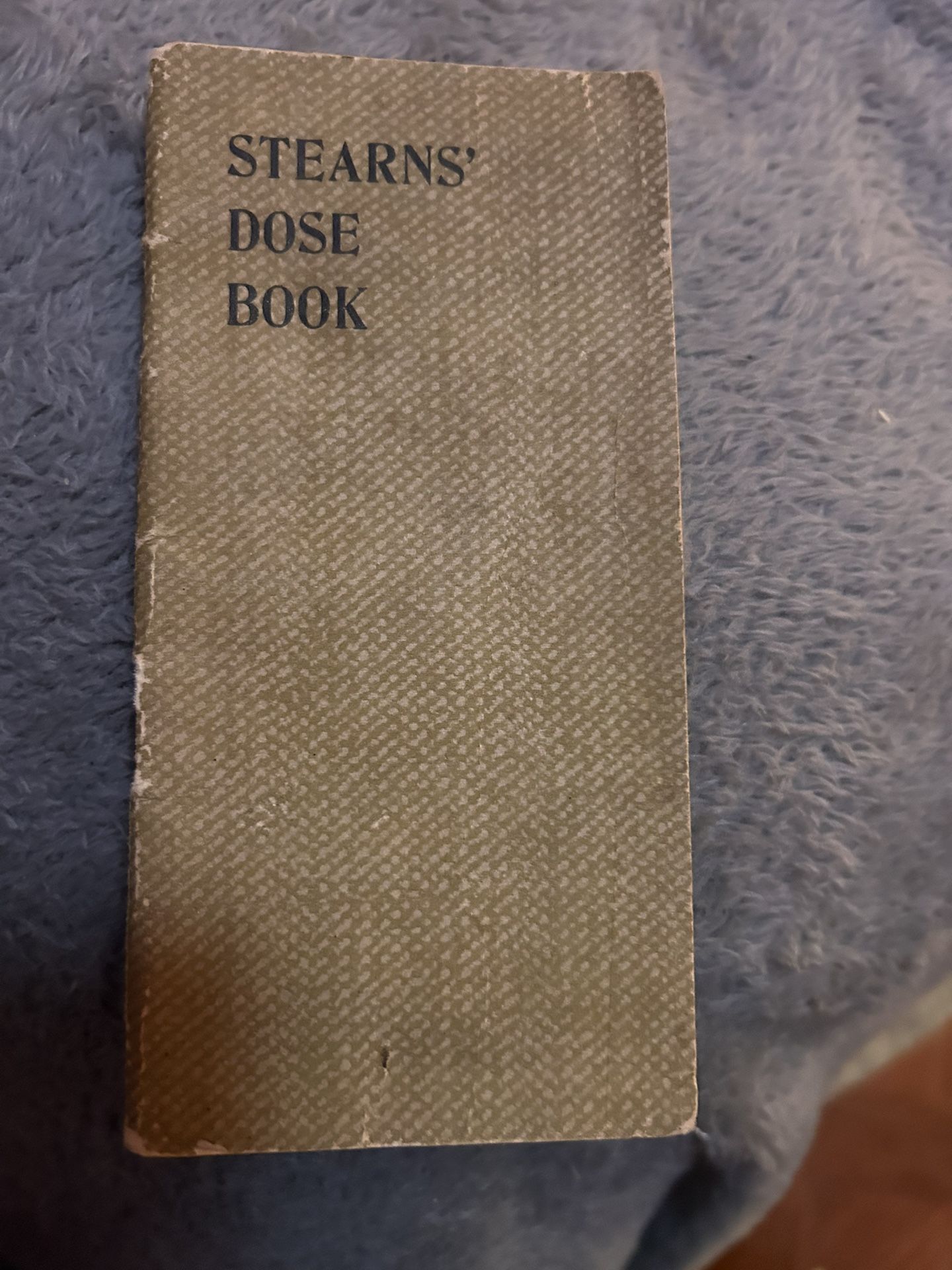 Sterns Dose Book 1886