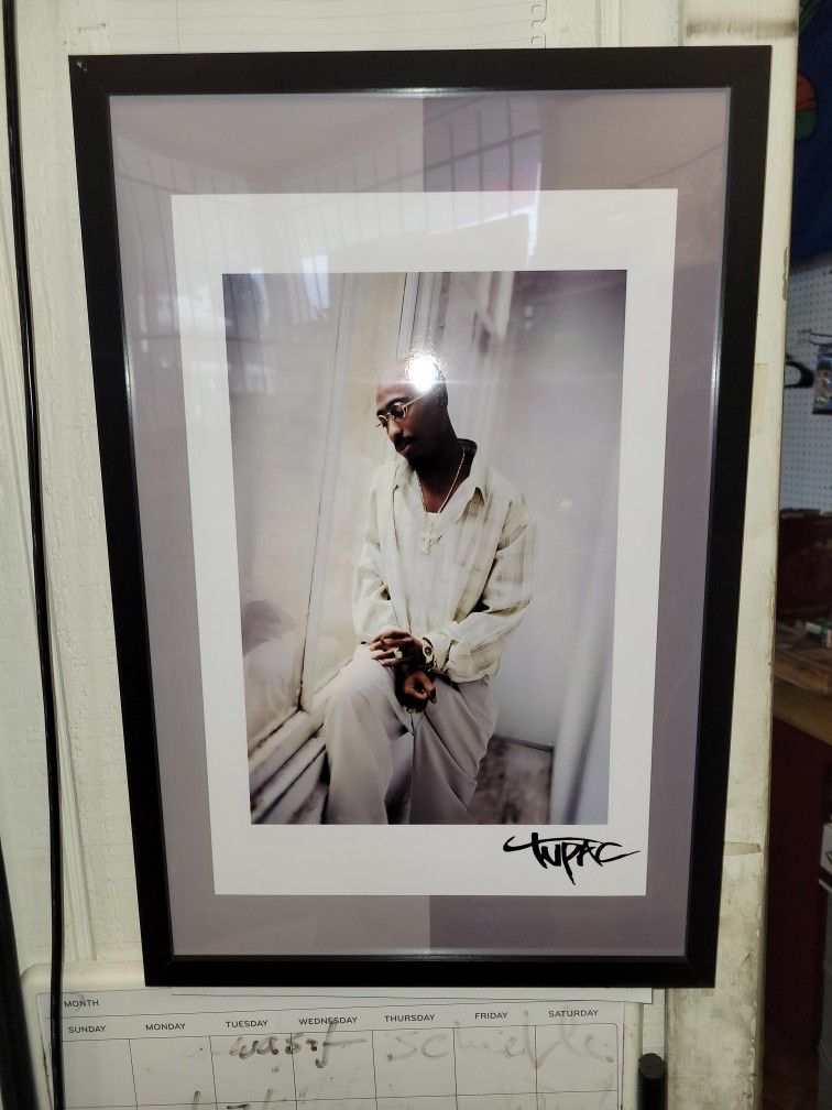 Tupac Framed Photo