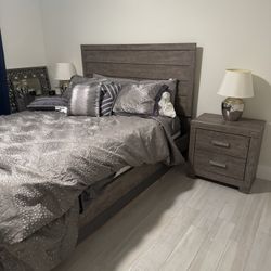 Ashley Future Queen Bedroom Set (bed, night tables, and dresser)