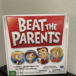 *New* Beat the Parents Board Game
