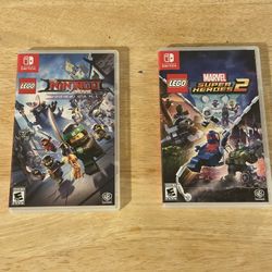 2 Lego Nintendo switch games 