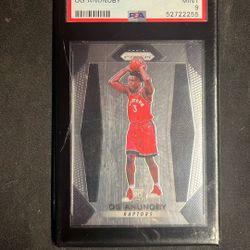 OG ANUNOBY Prizm Rookie PSA 9 