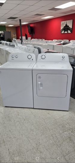 Washer and dryer amana electric