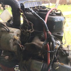 Used. Kubota Diesel Engine 2 Cylinder 