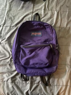 Purple Jansport Backpack
