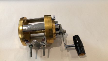 Penn International 12H GOLD Saltwater Fishing Reel thats been TWO SPEEDED  by CAL SHEETS. for Sale in Santa Clarita, CA - OfferUp