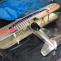  Gearbox Collectibles  Stearman 1932 Pepsi Cola Sterling Silver 