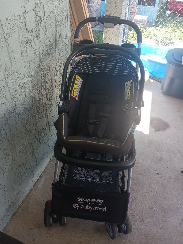 Infant Carrier/Base And Stroller