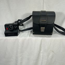 Polaroid Pronto! Instant Land Camera Uses SX-70 Film Vintage with Original Case and Manual - Tested and Works