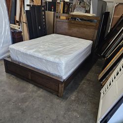 Queen Bed And Mattress 