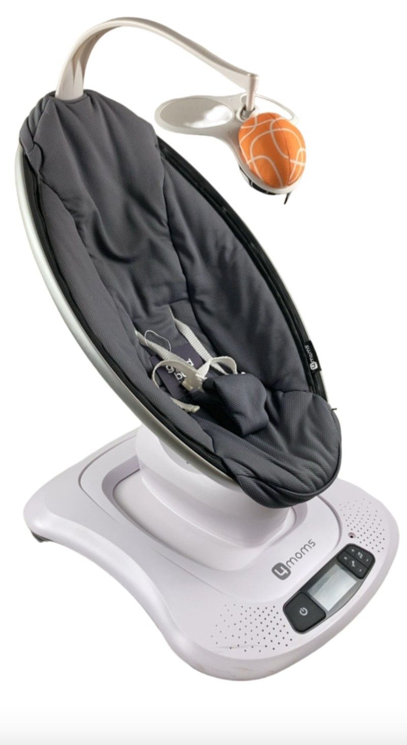 NEW 4moms MamaRoo4 Multi Motion Infant Swing/Seat - Dark Grey Mesh