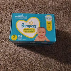 Pampers Saddlers Active Baby #3/168 Count