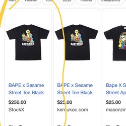 Bape Sesame Street Xxl 