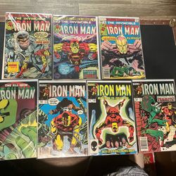 IRON MAN COMICS LOT OF 7