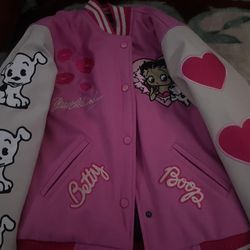 BETTY BOOP VARSITY JACKET