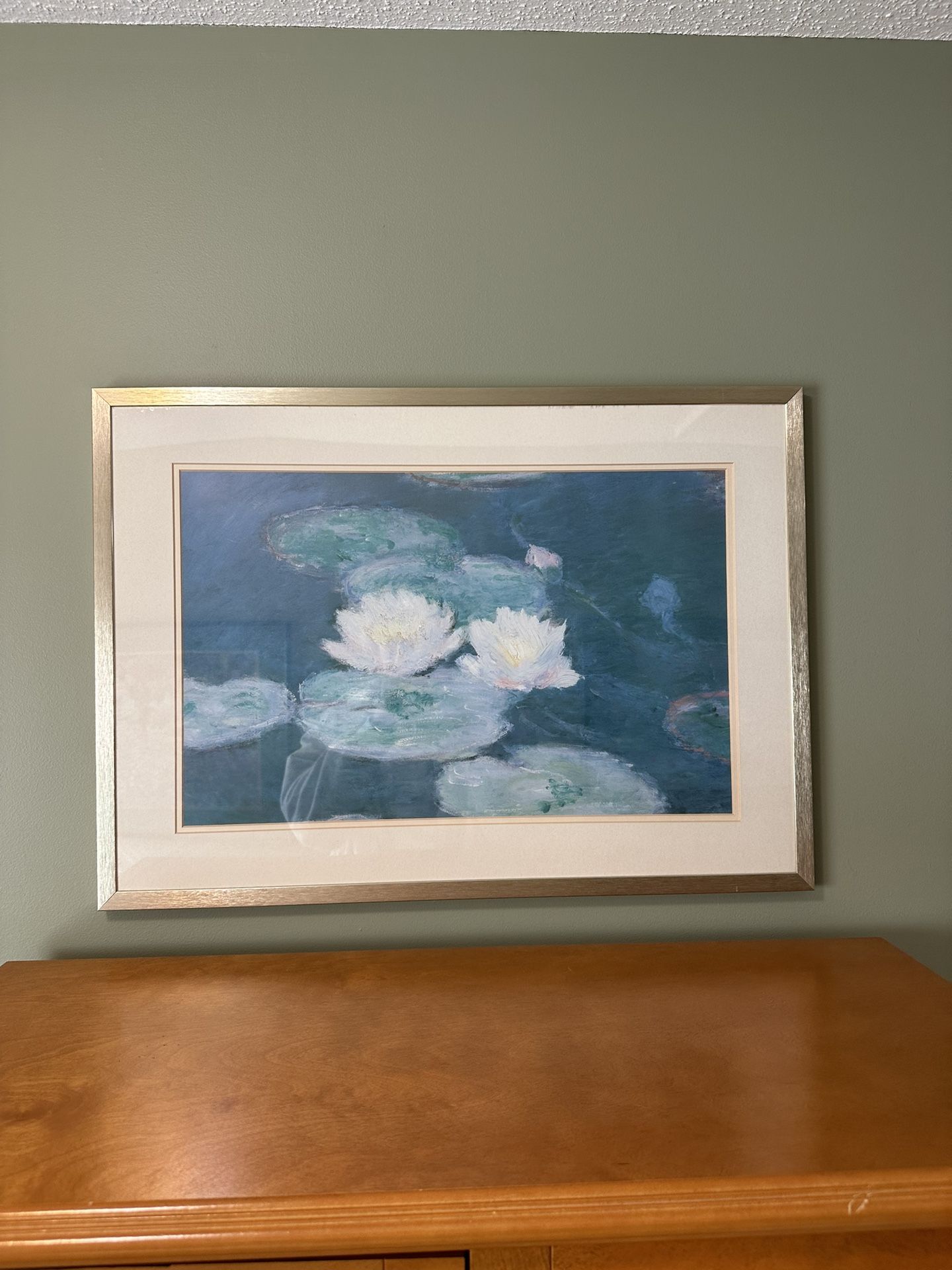 Claude Monet Painting