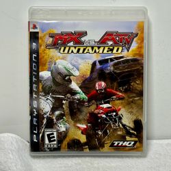 MX vs ATV Untamed PS3 PlayStation 3 Complete In Box Good Condition