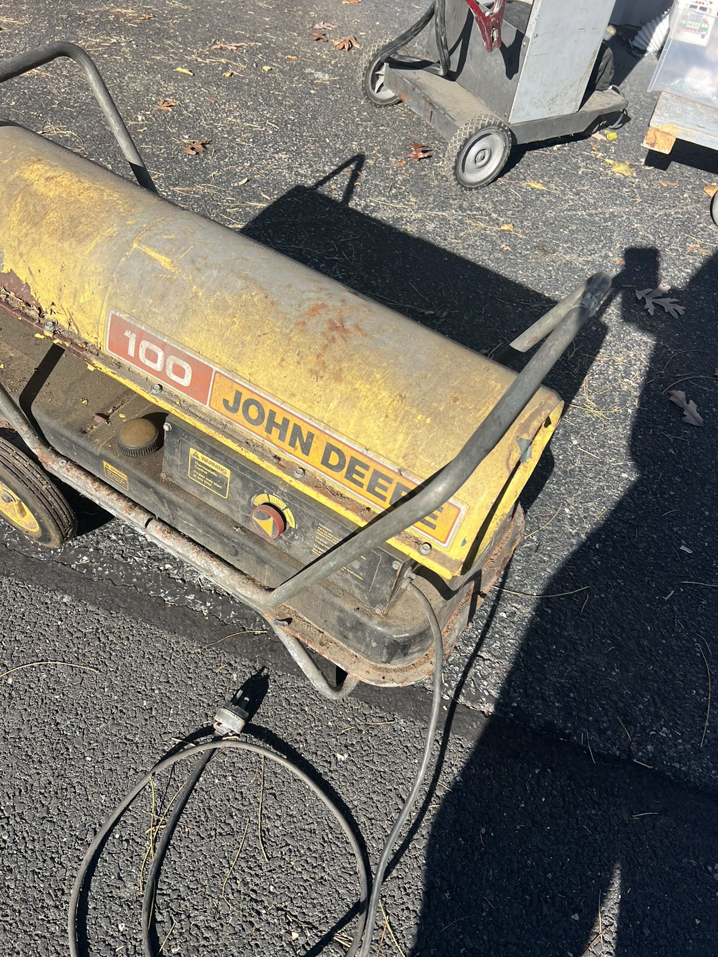 Jobsite heaters John Deere if you cannot get it working I will give you a full refund