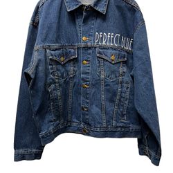 Perfect blue vintage jacket denim movie promo rare anime cowboy bepop horror 
